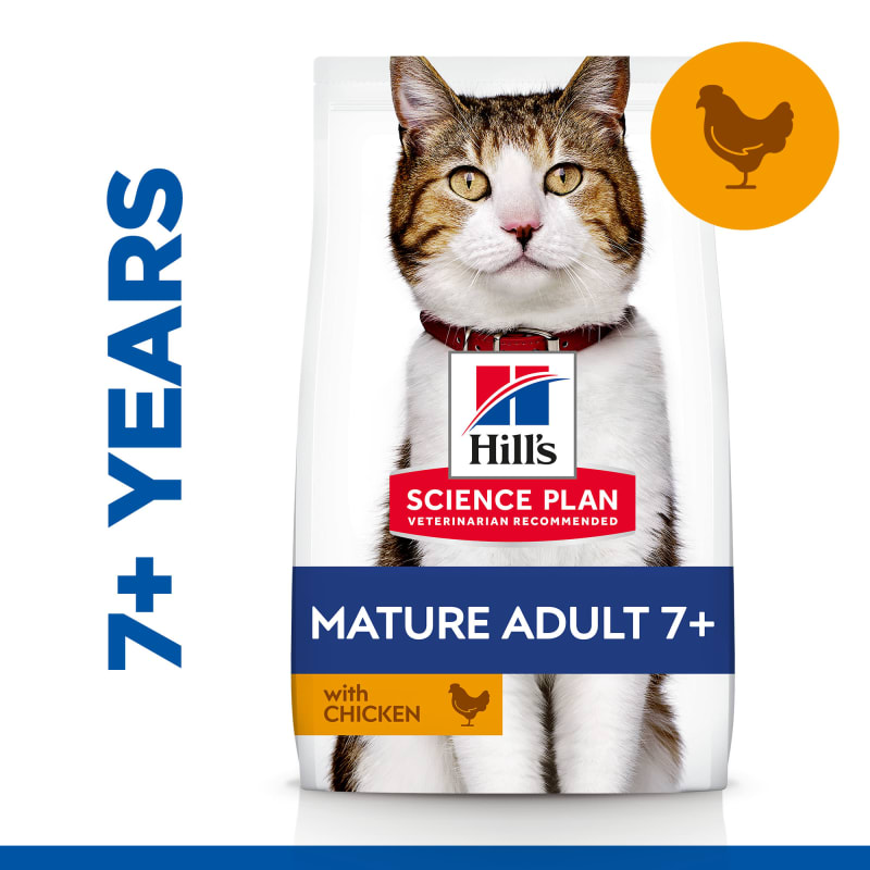 Hills science plan mature cat hot sale