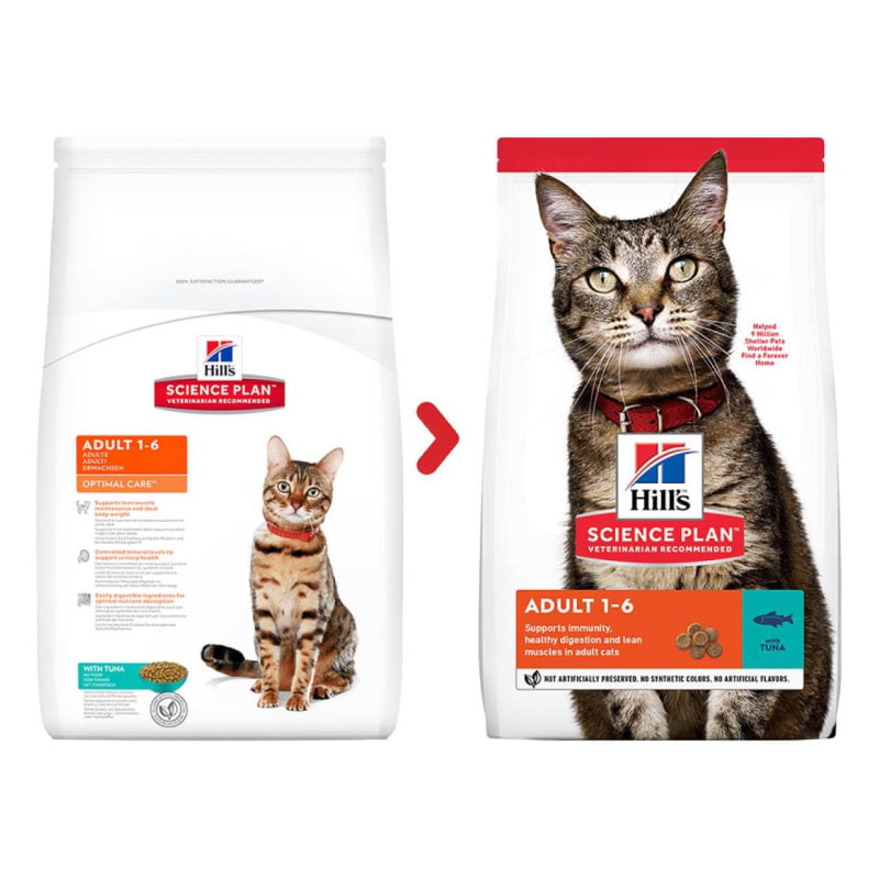 Hill's science diet optimal care cat food clearance