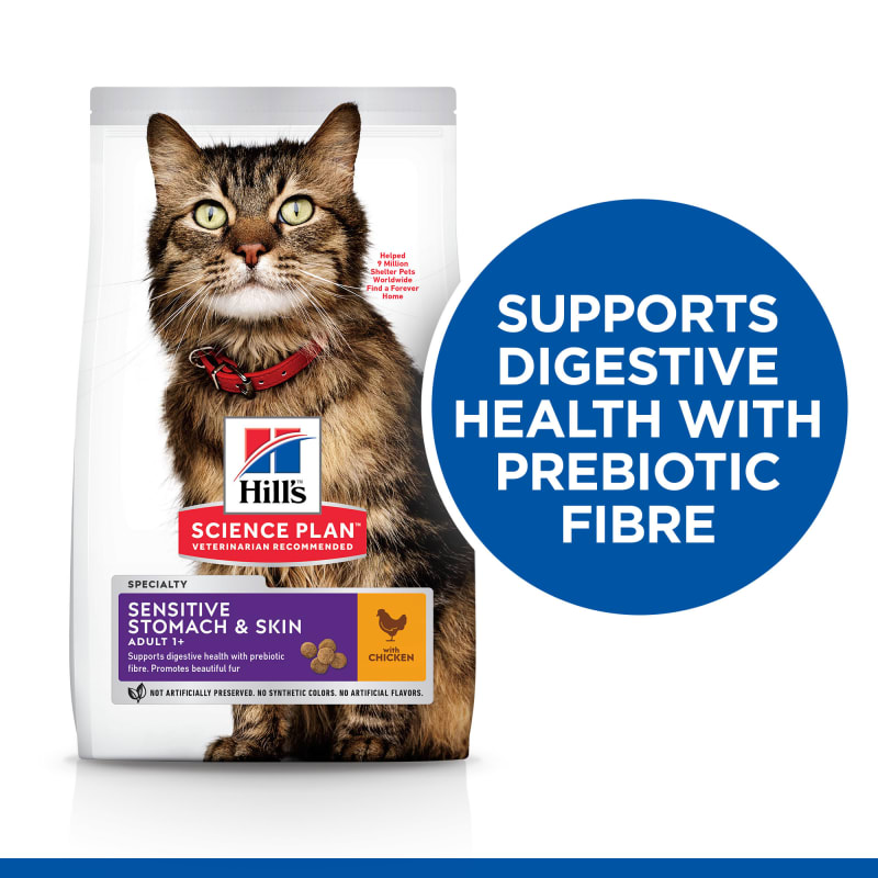 Hills science plan sensitive stomach cat sales