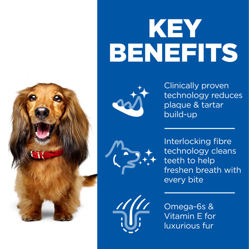 Hills science plan oral care dog food online