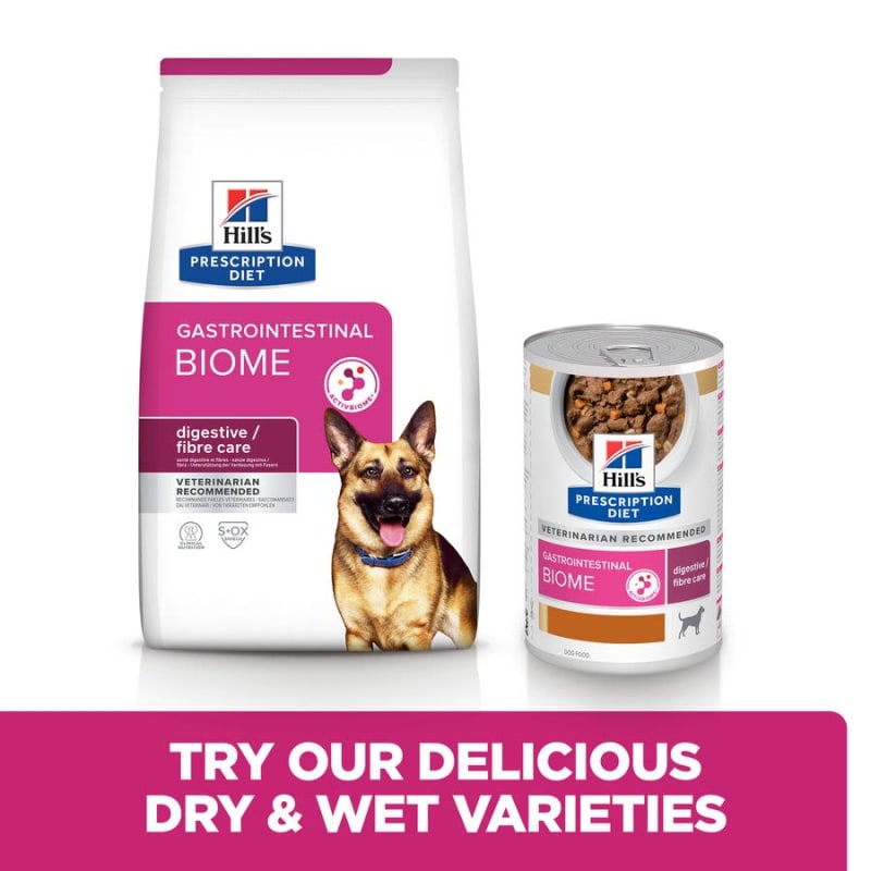 Hills high hot sale fiber dog food