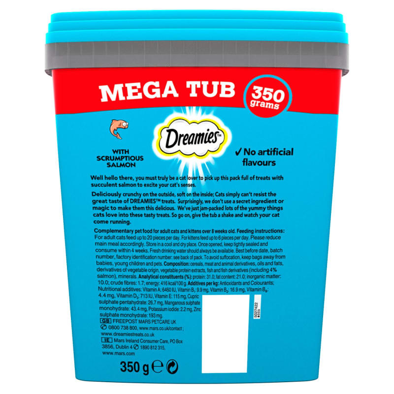 Dreamies Cat Treat Biscuits with Pet Supermarket
