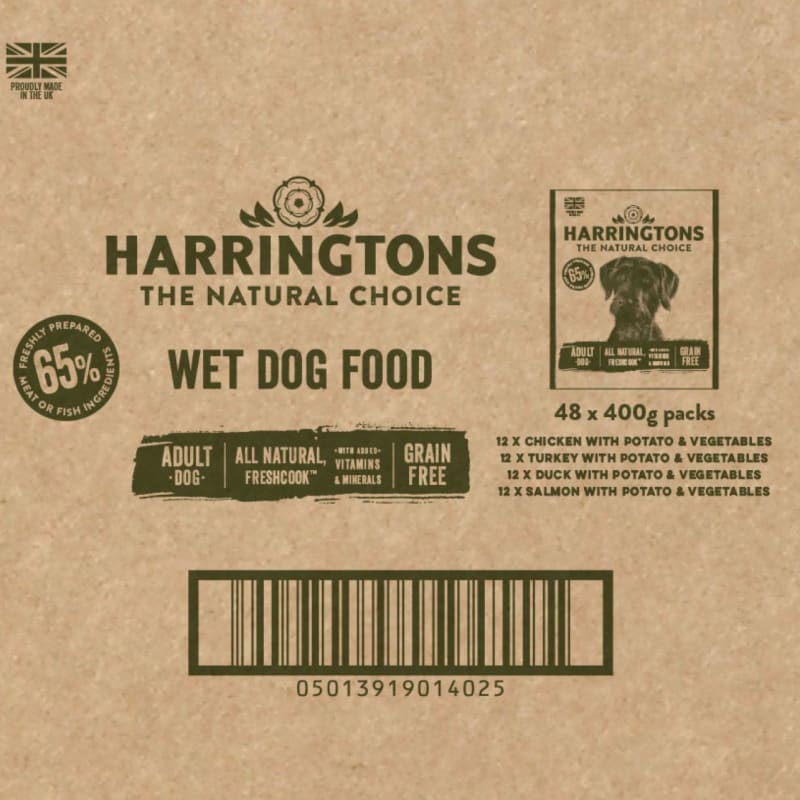 Harringtons grain free dog on sale food morrisons