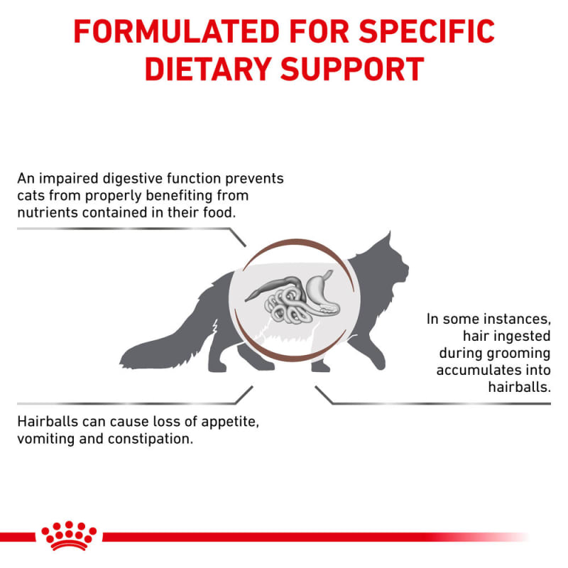 Royal canin skin hairball clearance