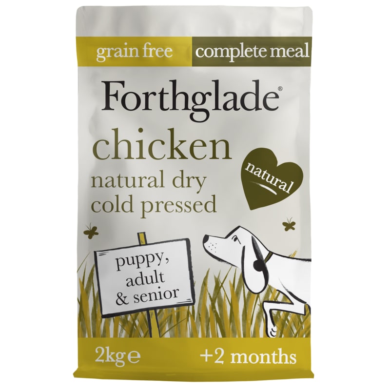 Forthglade Grain free Dry Dog Food Chicken 6kg Chicken Veg