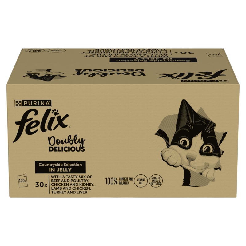Felix doubly delicious cat food hot sale