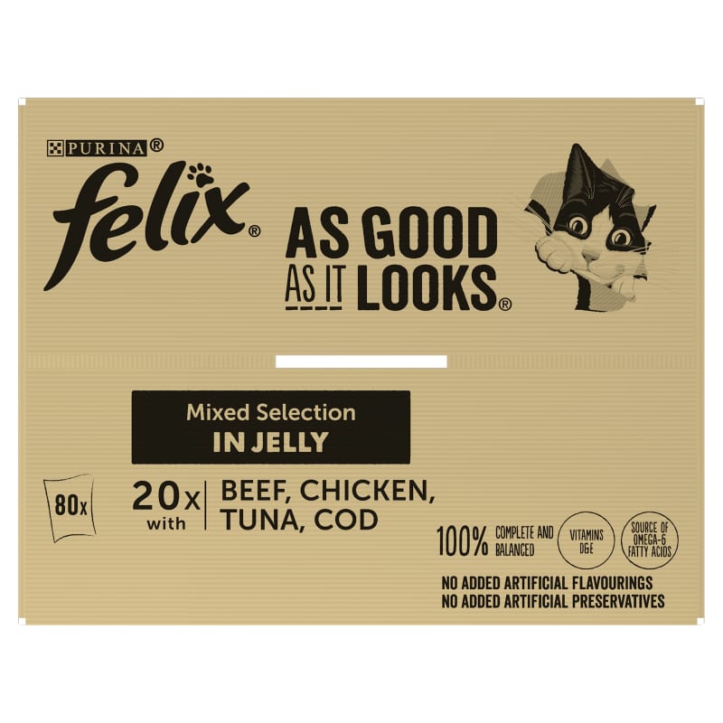 Felix As Good As It Looks Adult Wet Pet Supermarket