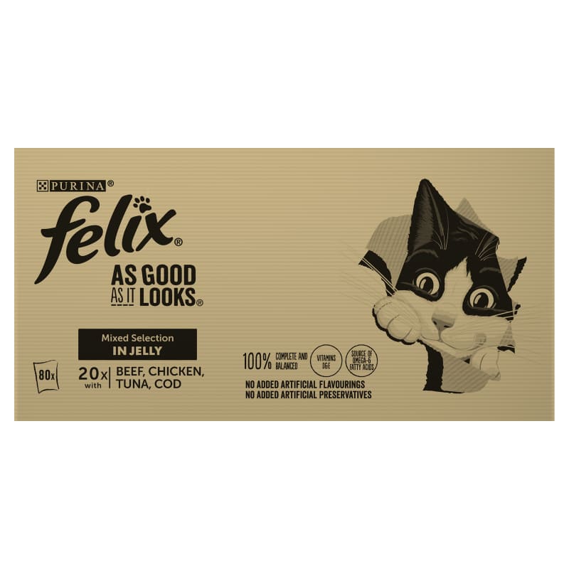 Felix As Good As It Looks Adult Wet Pet Supermarket