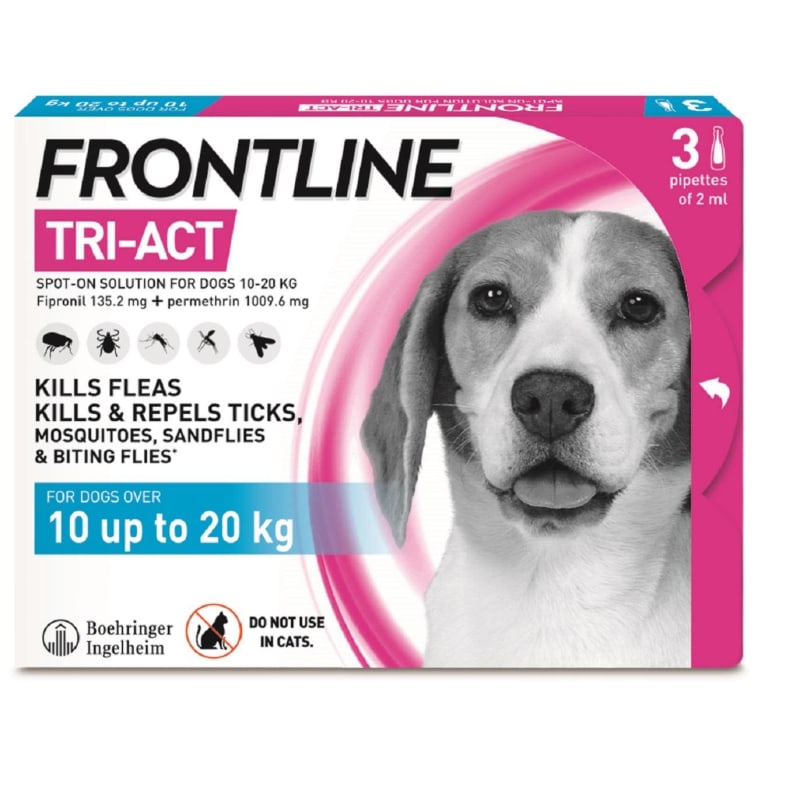 Frontline medium dog 6 pack top