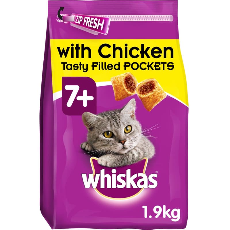Whiskas dry discount food 7kg
