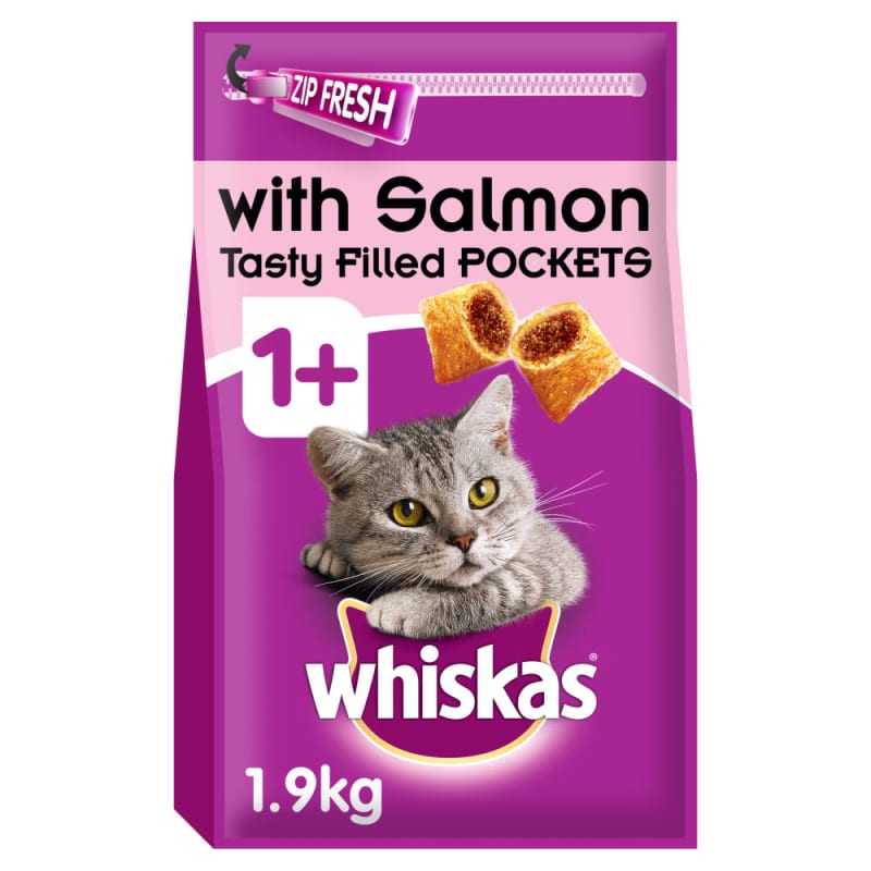 Whiskas salmon discount