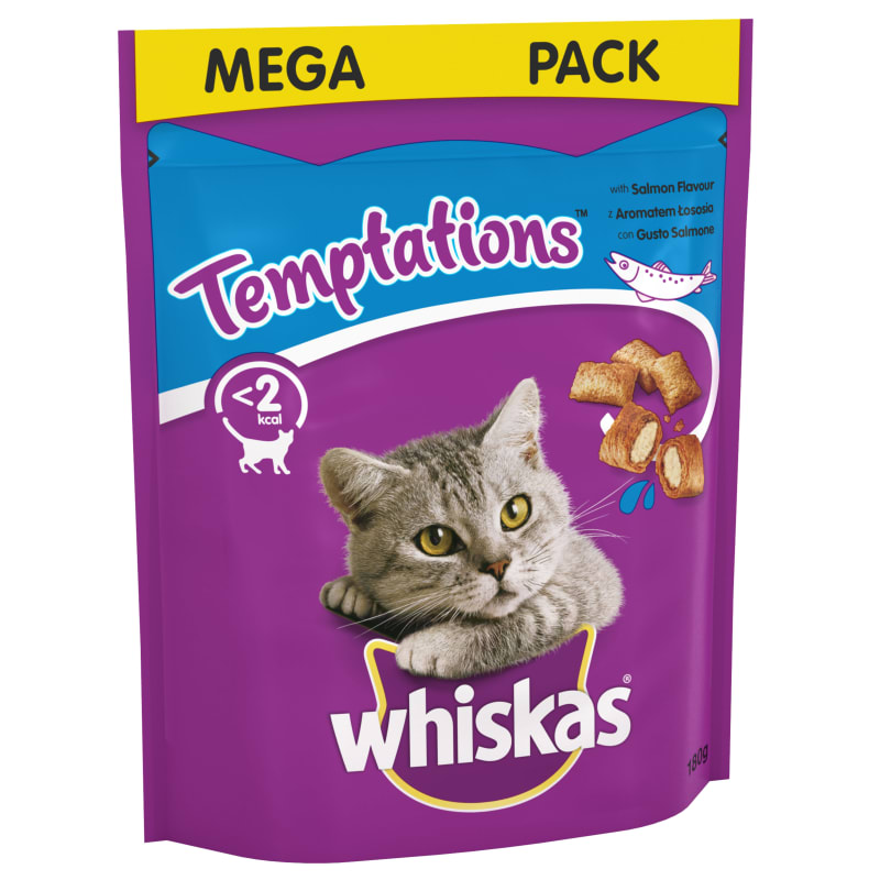Whiskas temptations salmon top