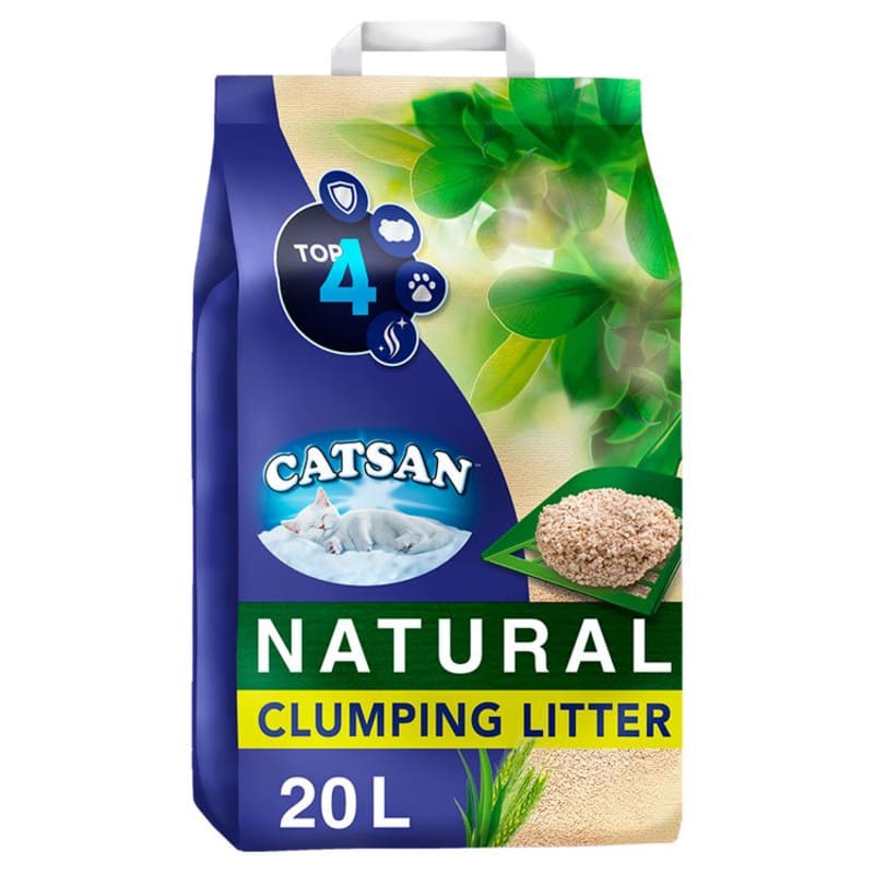 Catsan clumping cat litter sale