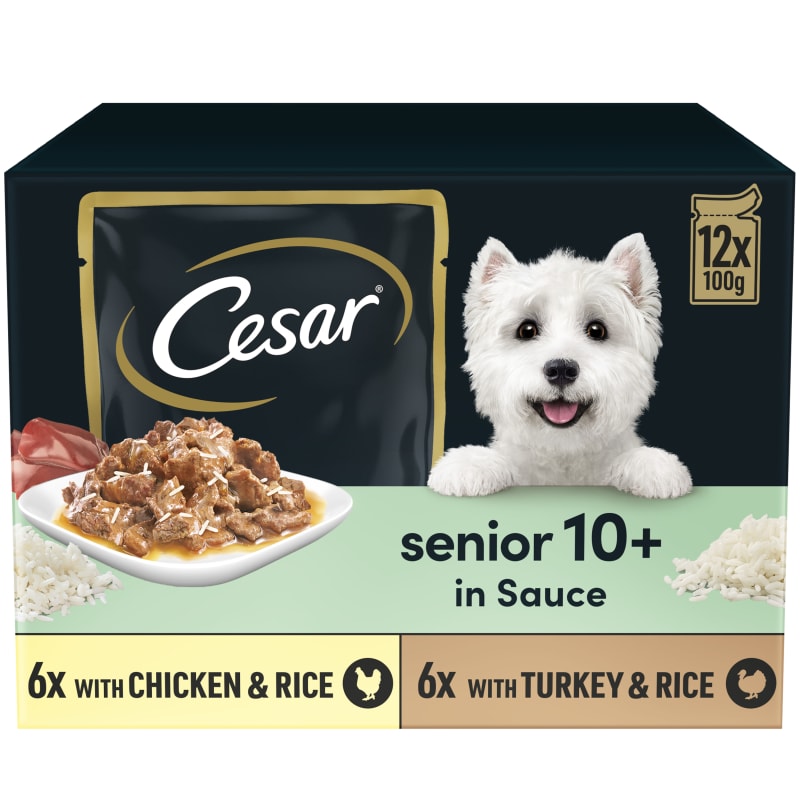 Cesar Senior 10 Wet Dog Food in Pet Supermarket