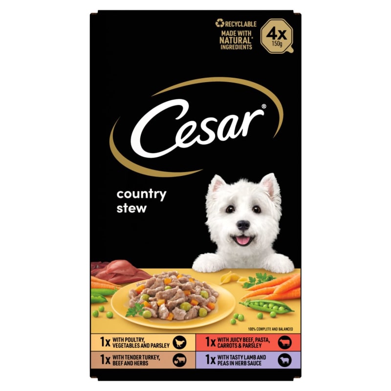 Cesar Country Stew Adult Wet Dog Pet Supermarket