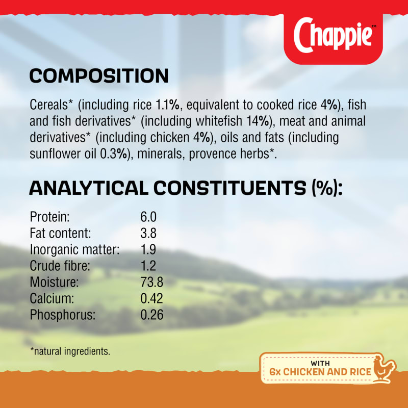 Chappie Adult Wet Dog Food Chicken Pet Supermarket