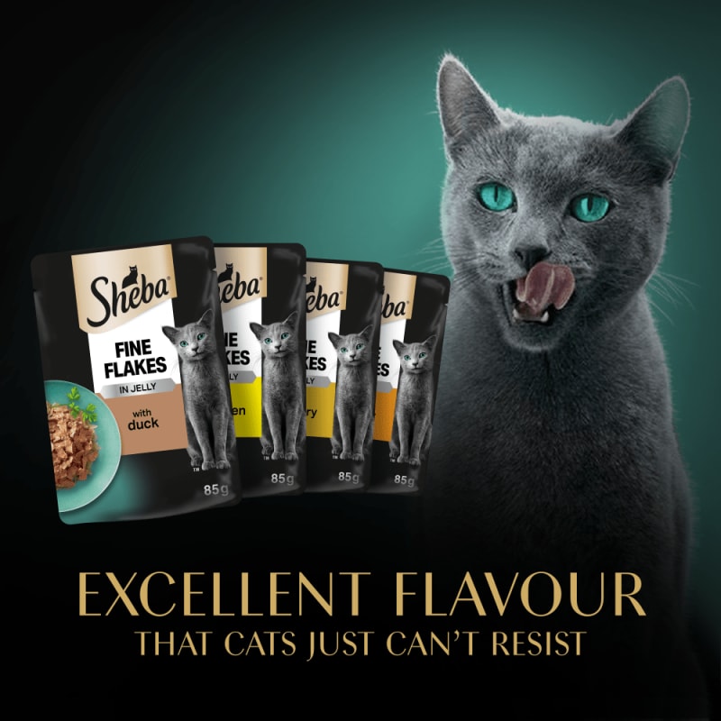 Sheba Fine Flakes Poultry Selection Pet Supermarket