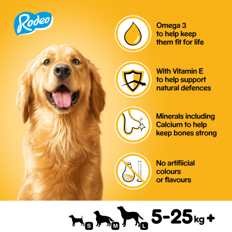 Pedigree rodeo dog treats top