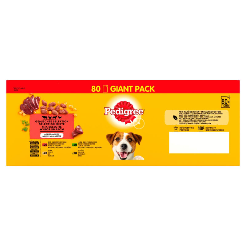 Pedigree cheapest hot sale online