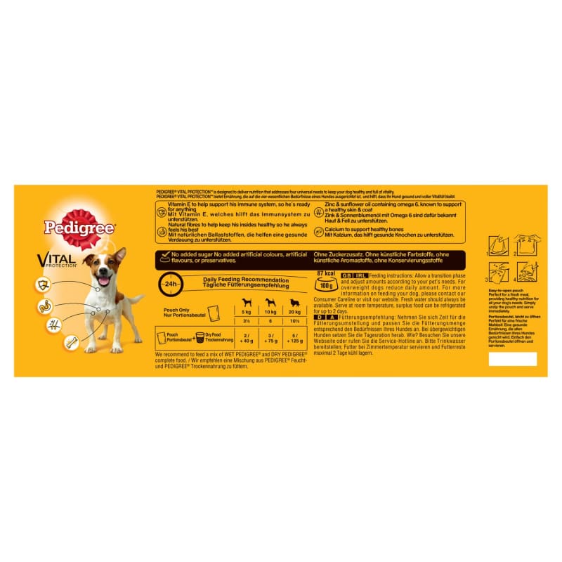Pedigree Vital Protection Adult Wet Pet Supermarket