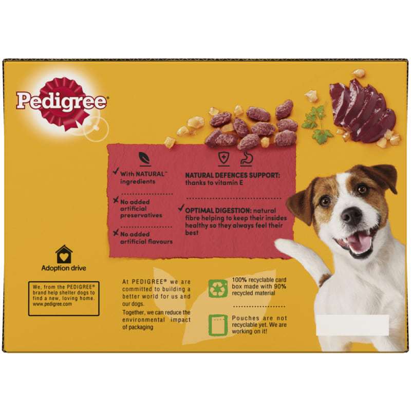 Pedigree chum dog shop food