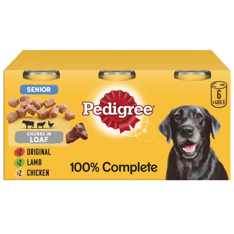 Pedigree Senior Wet Dog Food Pet Supermarket