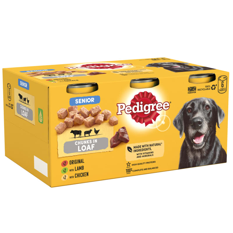 Pedigree senior hotsell dry dog food