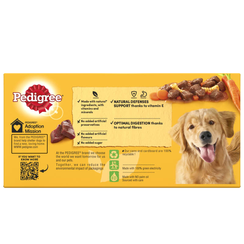 Pedigree chum in gravy outlet