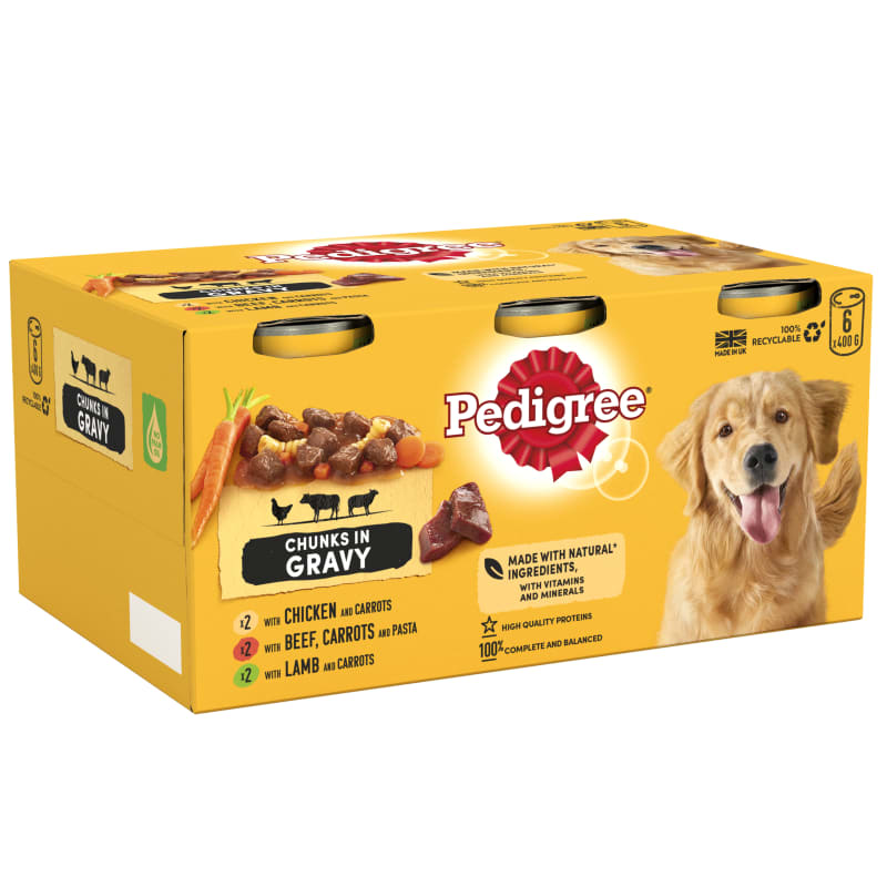 Pedigree deals in gravy