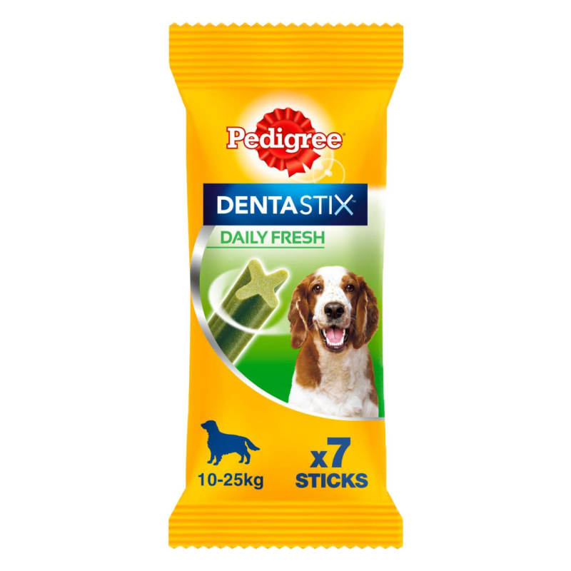 Pedigree Dentastix Daily Fresh Medium Adult Dental Dog Treats 28 Sticks