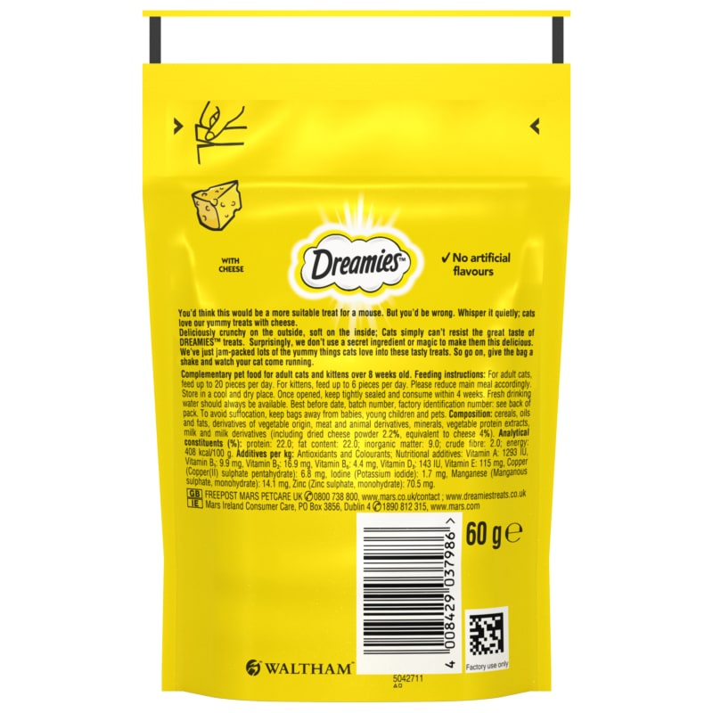 Dreamies Adult Kitten Cat Pet Supermarket