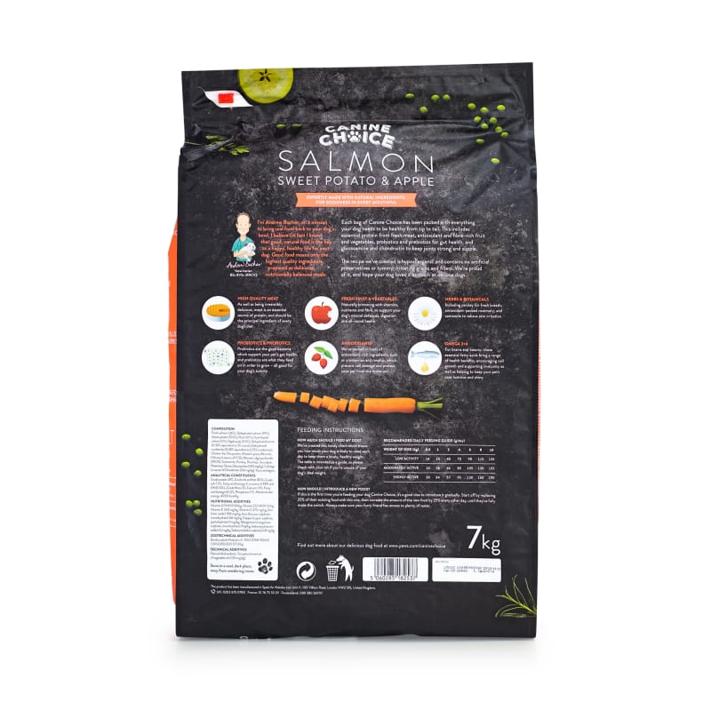 Canine Choice Super Premium Grain free Small Adult Dry Dog Food Salmon 7kg Salmon