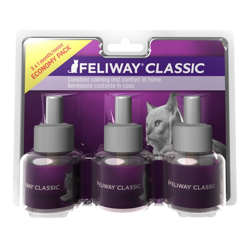 Feliway Classic 30 Day Starter Kit, Diffuser+Refill, 18 case pack, Read  Ad