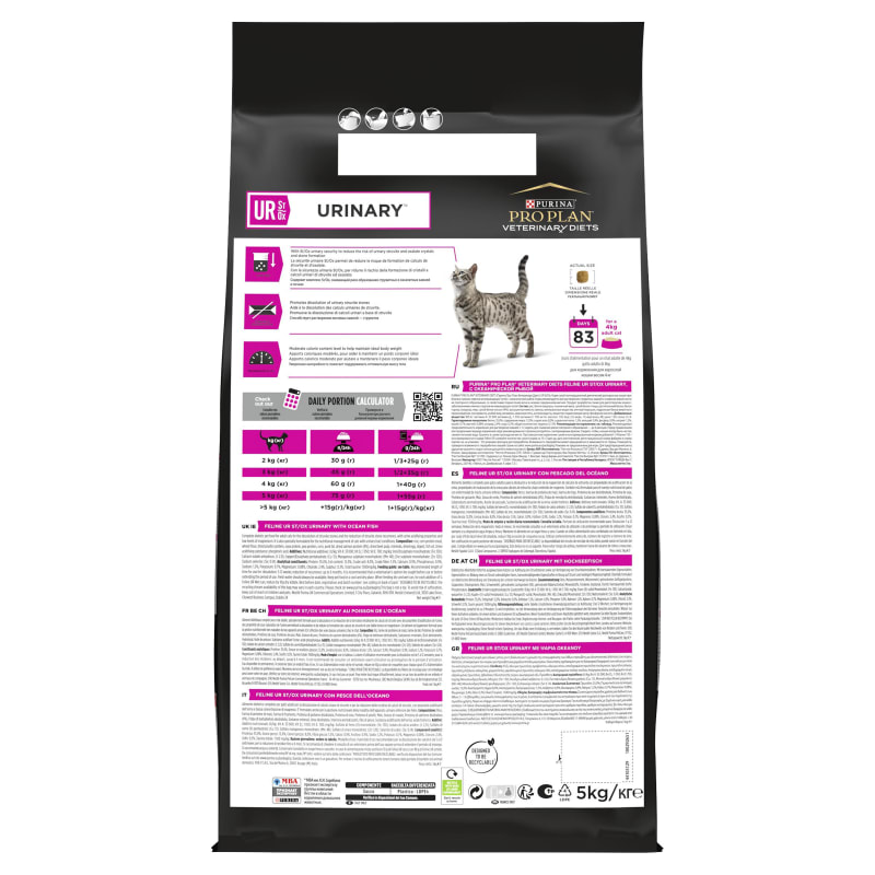 Purina cat food urinary crystals on sale