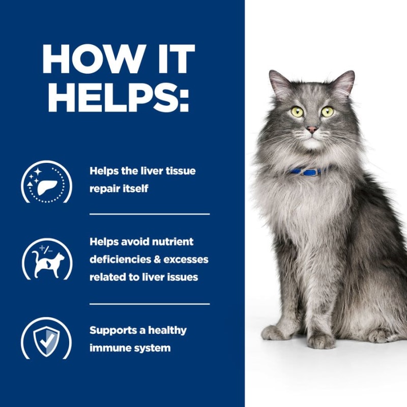Hills cat food for liver problems outlet