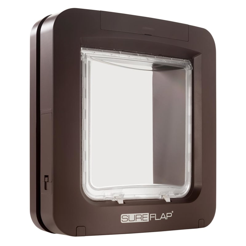 Sure Flap Microchip Pet Door Brown Brown