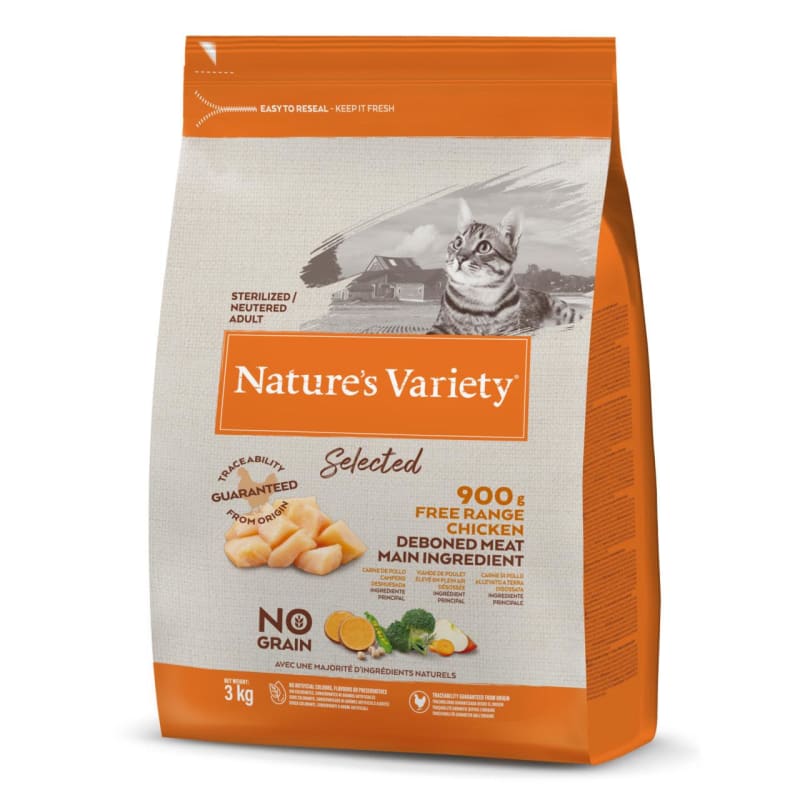 Meat based dry cat top food