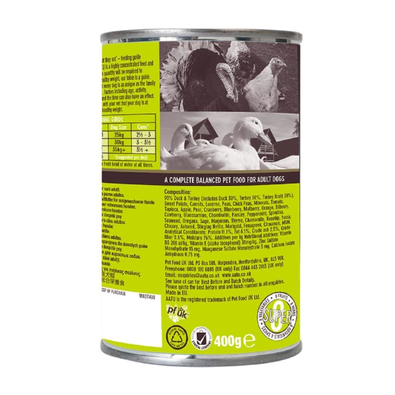 Aatu tinned sales dog food