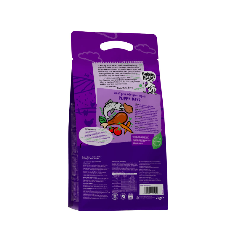 Barking Heads Puppy Days Grain free Pet Supermarket