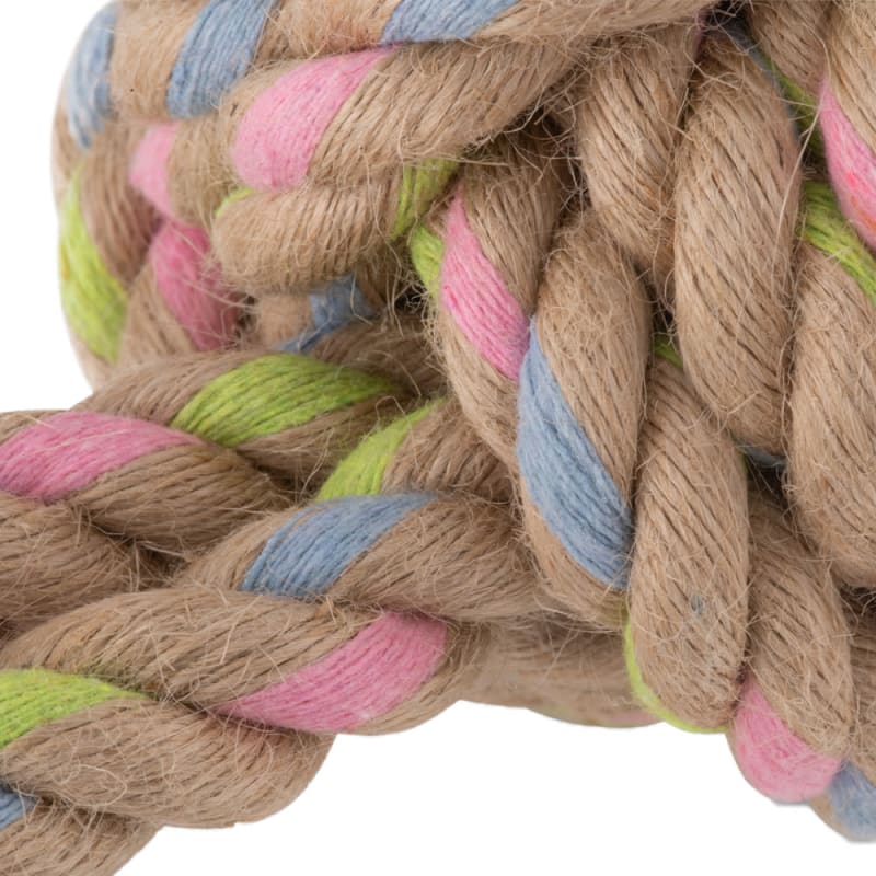 Beco Pets Hemp Ball on Hoop Dog Toy Pet Supermarket