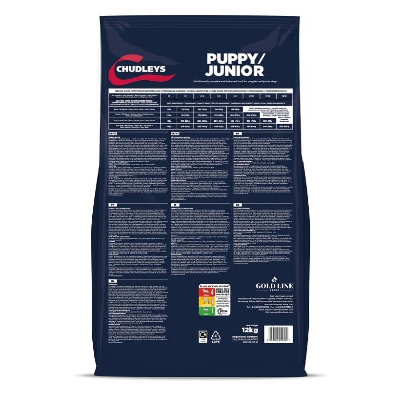 Chudleys puppy junior food hot sale reviews