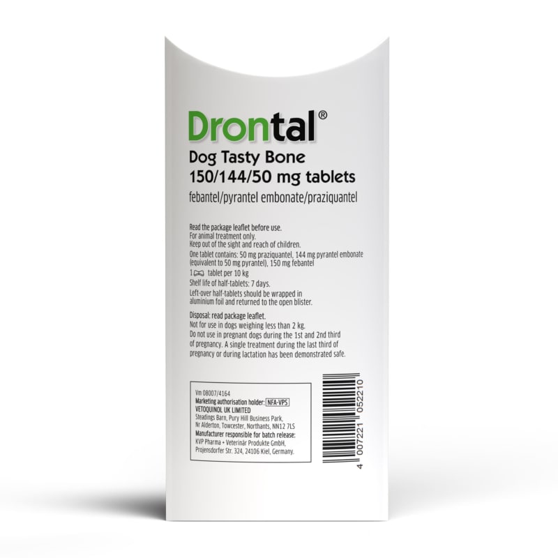 Drontal tasty bone wormer outlet