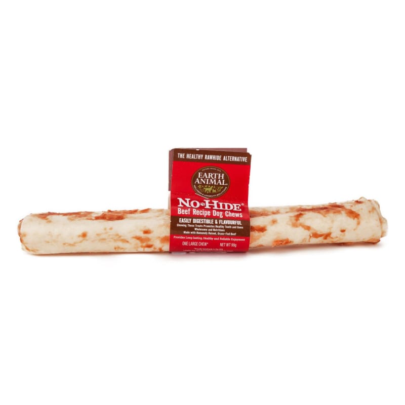 Earth Animal No Hide Beef Large Chew Dog Treat 99g Beef