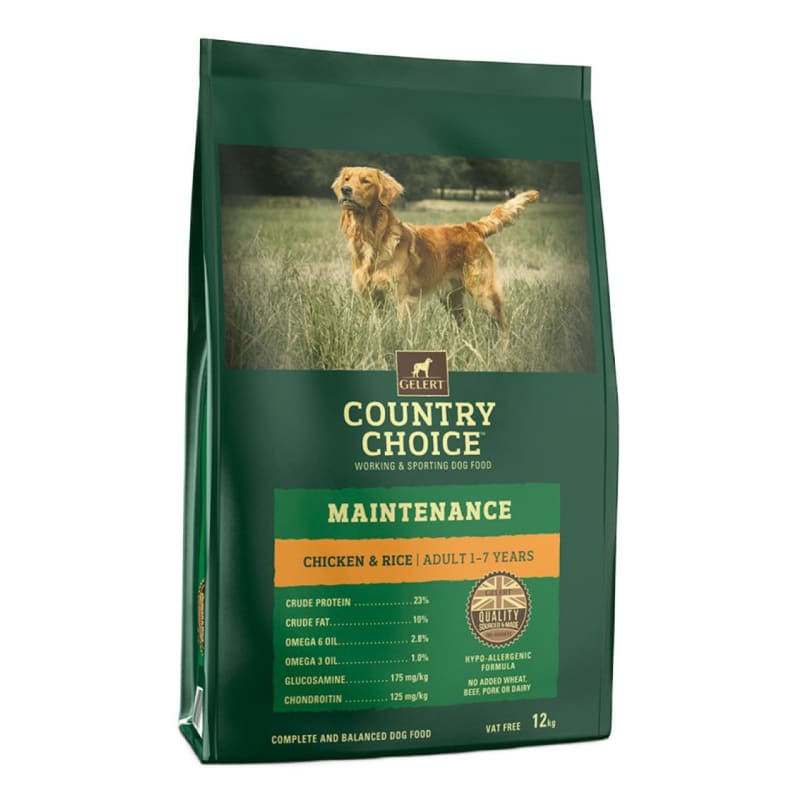 Pet supermarket store dog food