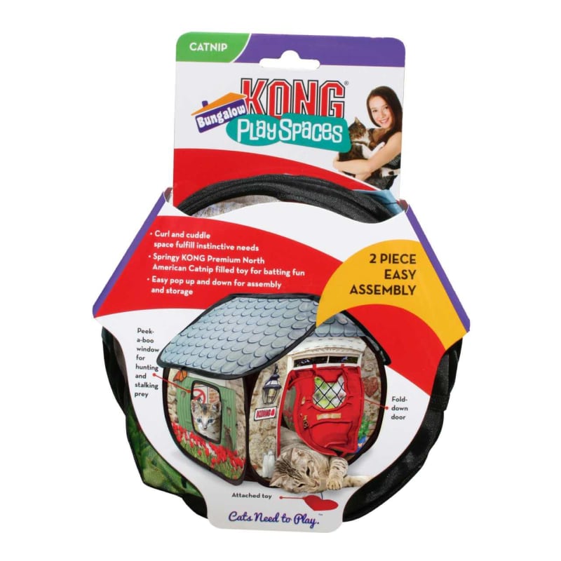 KONG Bungalow Play Spaces Cat Toy Pet Supermarket
