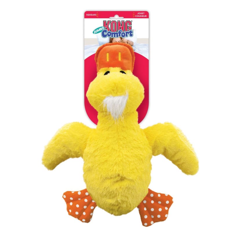 Kong plush duck clearance