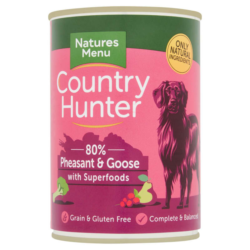 Country hunter dog food 400g store