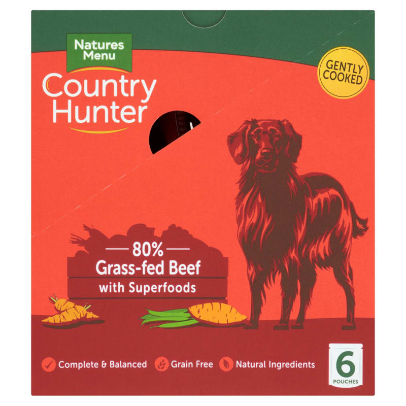 Natures menu country hunter beef best sale