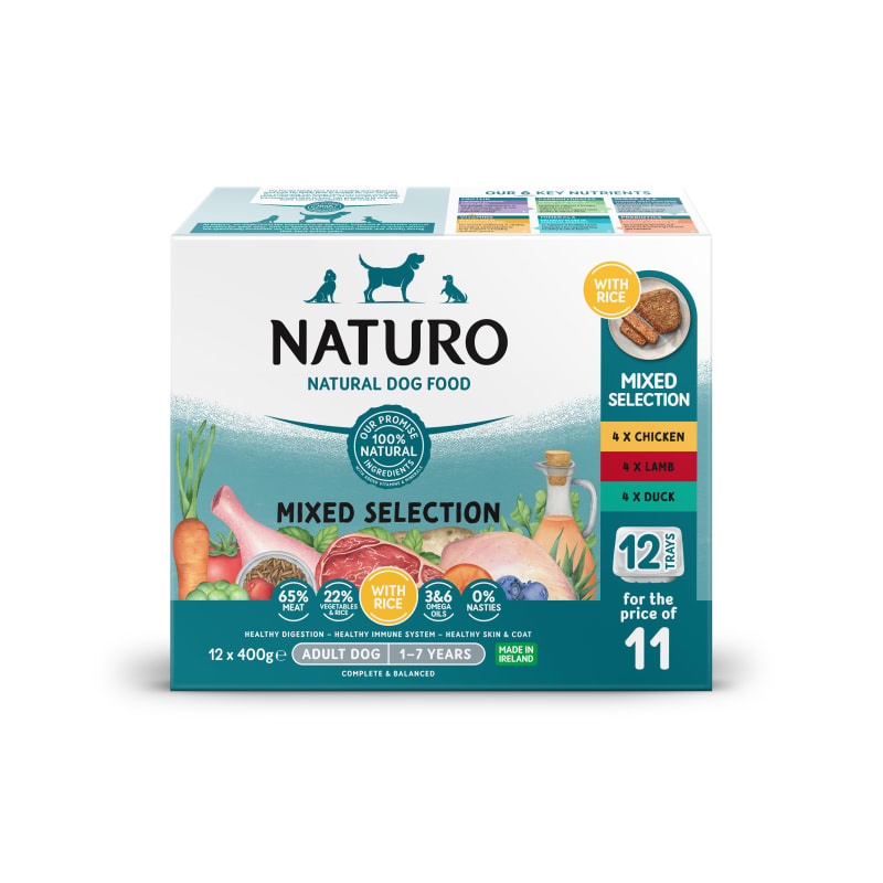Naturo Adult Wet Dog Food Variety Pet Supermarket