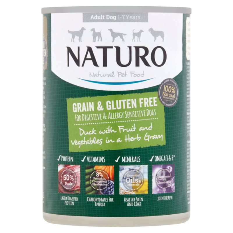 Naturo grain free wet dog food clearance